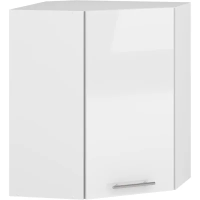 Upper corner cabinet VENTO GN-60/72 white